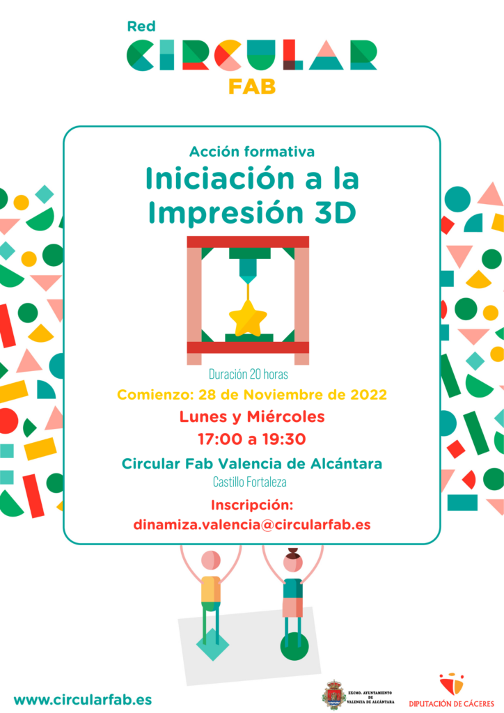 impresion 3d valencia de alcántara