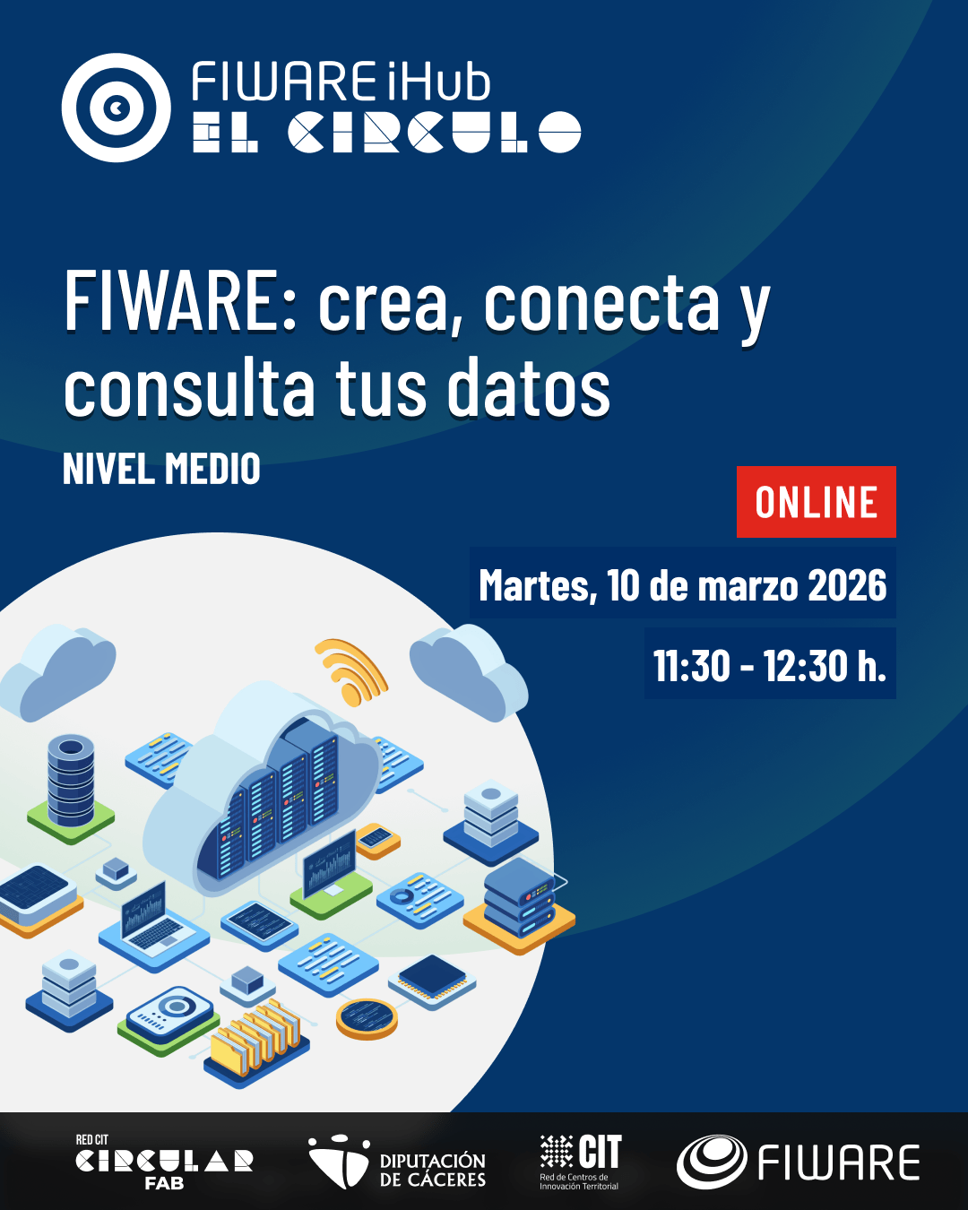 Taller Fiware: crea, conecta y consulta tus datos