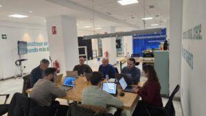 Reunión de emprendimiento en Fiware Ihub El Círculo